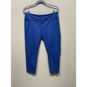 Patagonia Blue Waist Pocket Cropped Leggings Women Size‎ XL